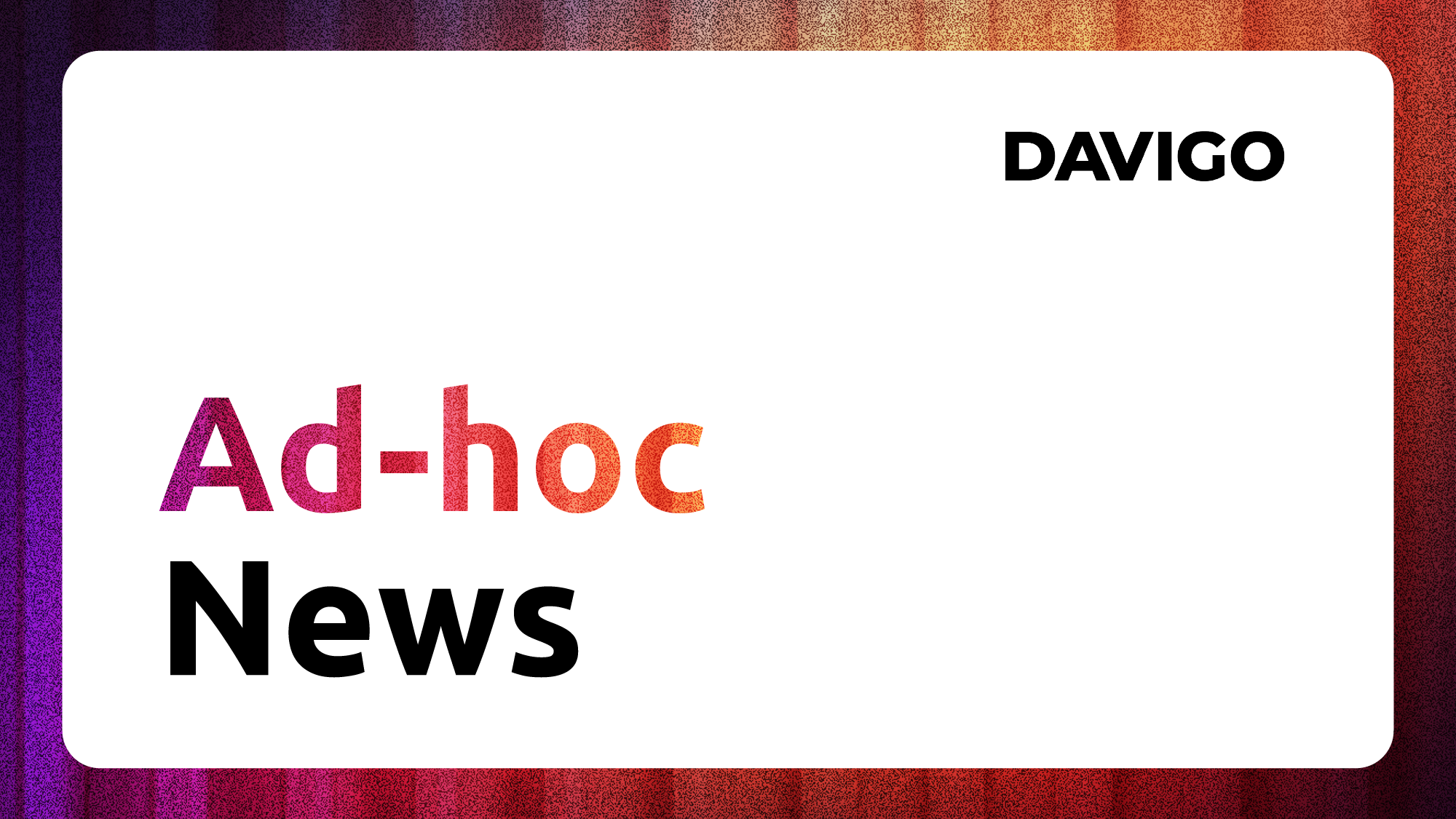 Ad-hoc News